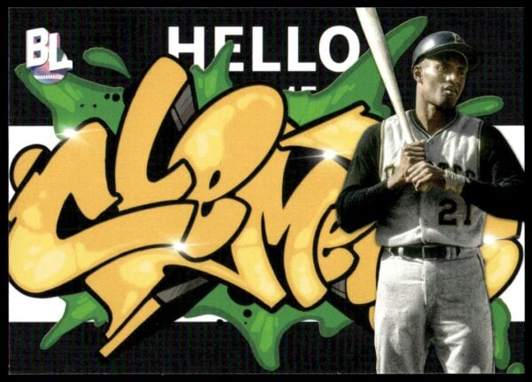 2023 Topps Big League Roberto Clemente Roll Call Wildstyle Edition #RC-12 (Front)