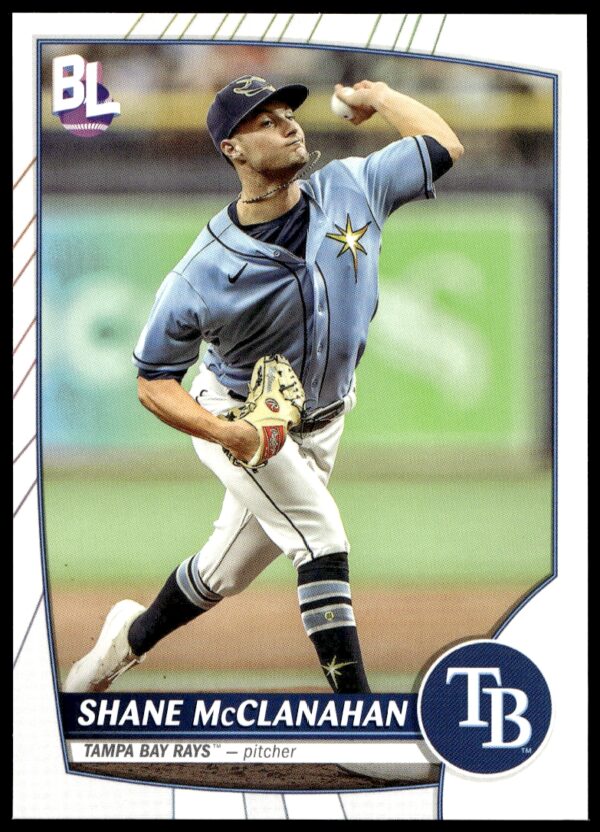 2023 Topps Big League Shane McClanahan #76 (Front)