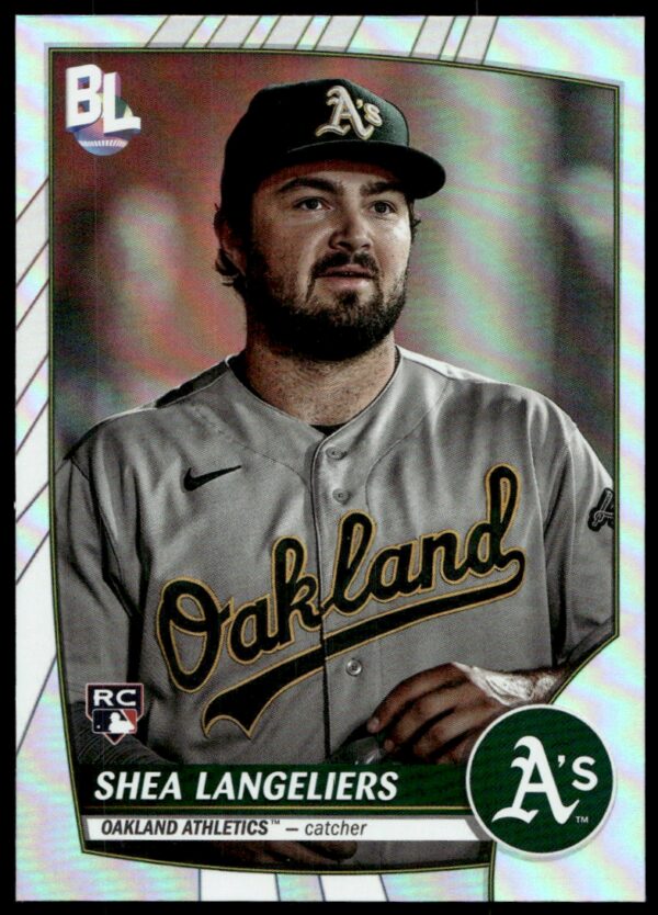 2023 Topps Big League Shea Langeliers Rainbow Foil #212 (Front)