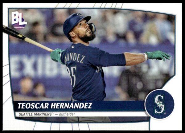 2023 Topps Big League Teoscar Hernandez #84 (Front)