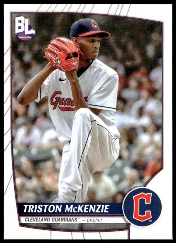 2023 Topps Big League Triston McKenzie #47 (Front)