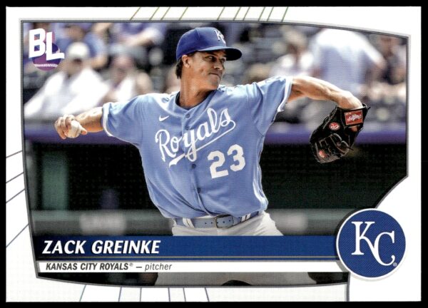 2023 Topps Big League Zack Greinke #155 (Front)