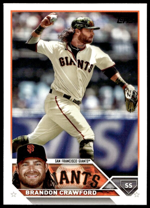 2023 Topps Series 1 Brandon Crawford #66 (Front)