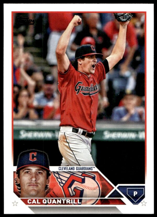 2023 Topps Series 1 Cal Quantrill #255 (Front)