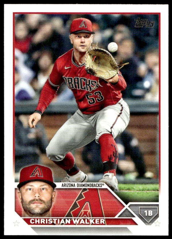 2023 Topps Series 1 Christian Walker #639 (Front)