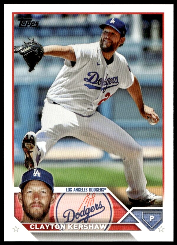 2023 Topps Series 1 Clayton Kershaw #22 (Front)