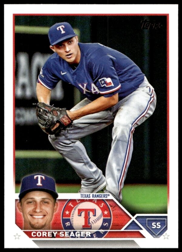 2023 Topps Series 1 Corey Seager #315 (Front)