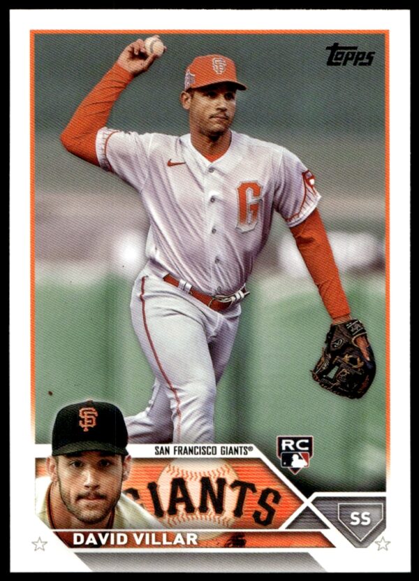 2023 Topps Series 1 David Villar #277 (Front)