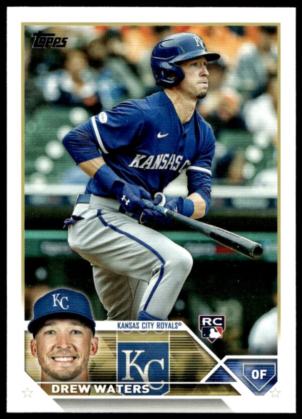 2023 Topps Series 1 Drew Waters #543 (Front)