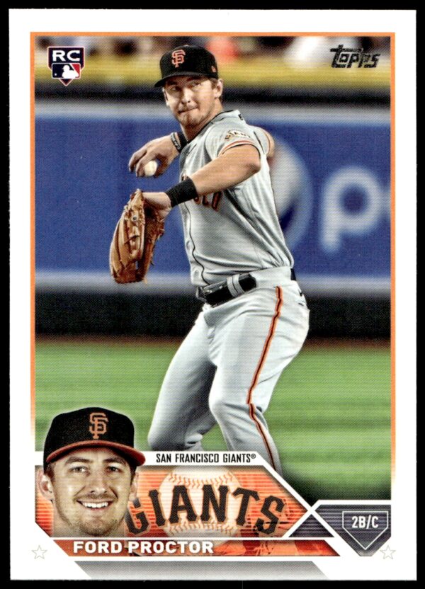 2023 Topps Series 1 Ford Proctor #472 (Front)