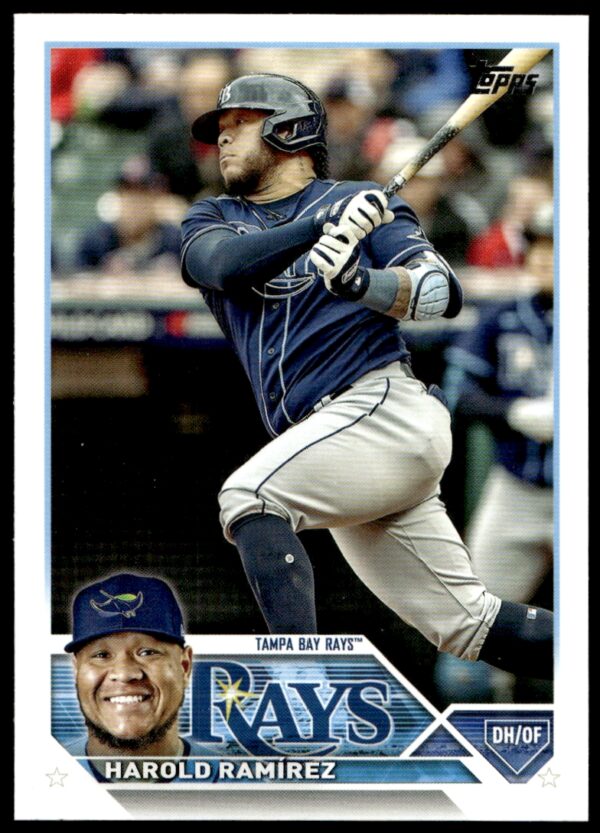 2023 Topps Series 1 Harold Ramirez #387 (Front)