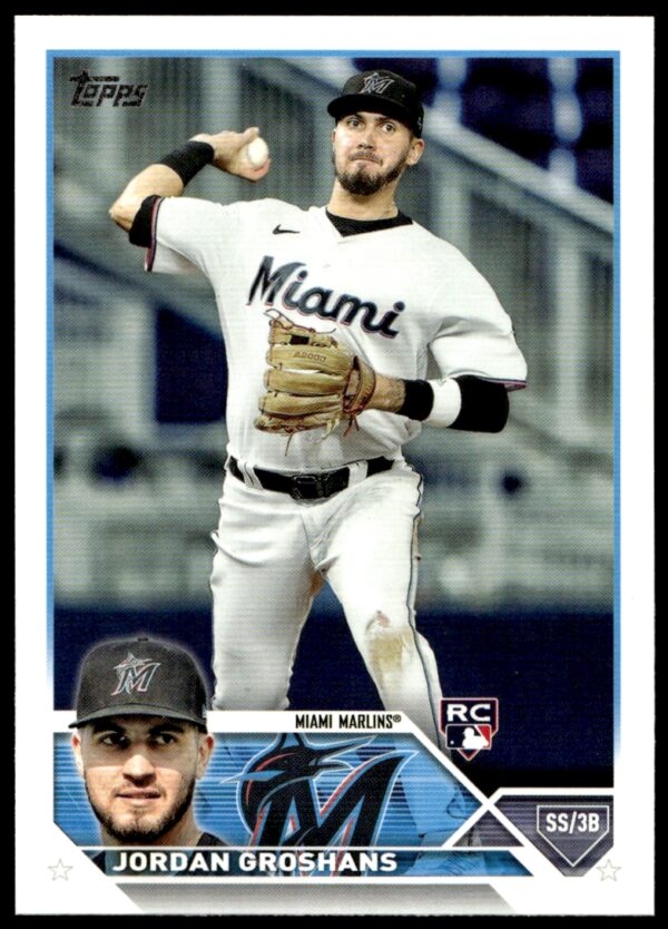 2023 Topps Series 1 Jordan Groshans #386 (Front)