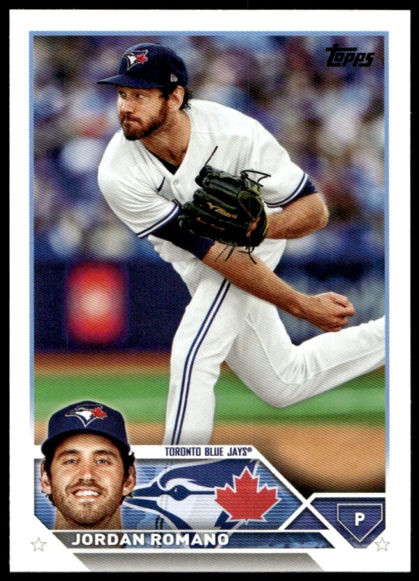 2023 Topps Series 1 Jordan Romano #196 (Front)