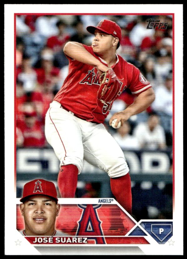 2023 Topps Series 1 Jose Suarez #609 (Front)