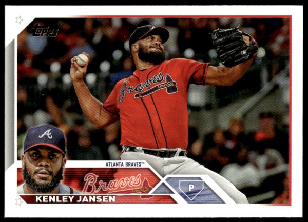 2023 Topps Series 1 Kenley Jansen #30 (Front)