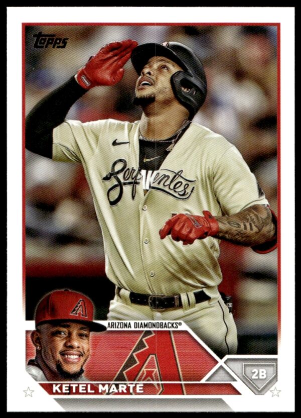 2023 Topps Series 1 Ketel Marte #239 (Front)