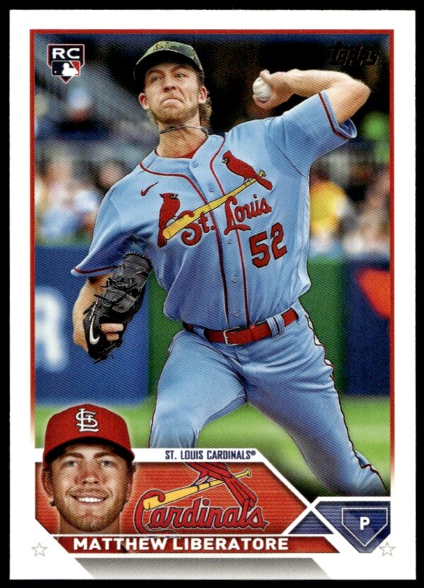 2023 Topps Series 1 Matthew Liberatore #52 (Front)