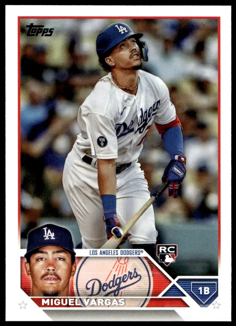 2023 Topps Series 1 Miguel Vargas #163 (Front)
