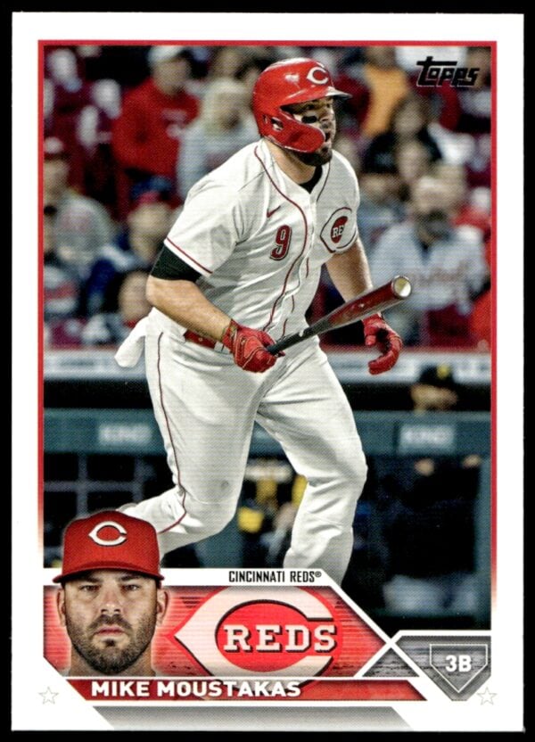 2023 Topps Series 1 Mike Moustakas #539 (Front)