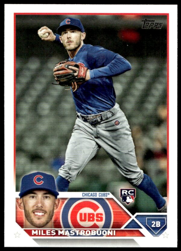 2023 Topps Series 1 Miles Mastrobuoni #592 (Front)