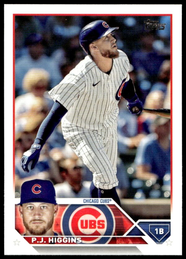 2023 Topps Series 1 P.J. Higgins #338 (Front)