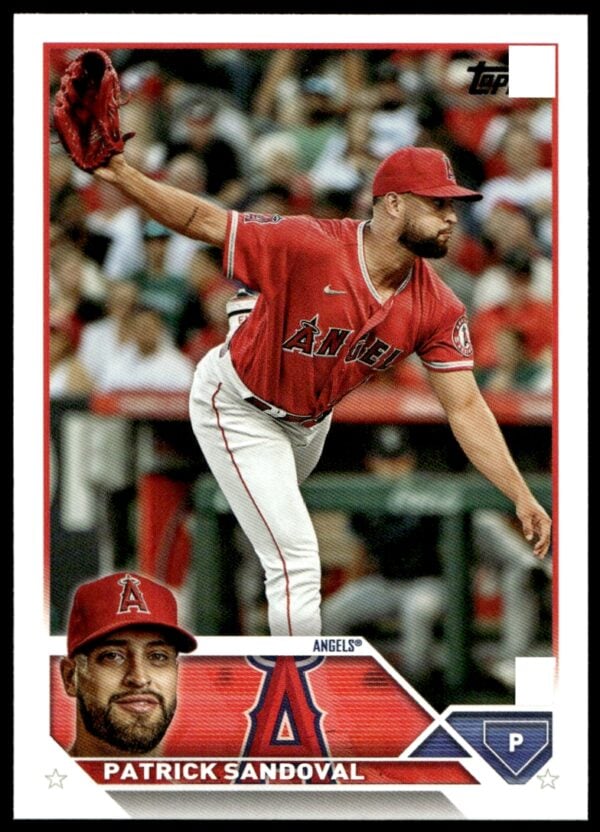 2023 Topps Series 1 Patrick Sandoval #327 (Front)