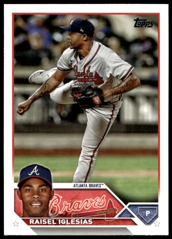 2023 Topps Series 1 Raisel Iglesias #115 (Front)