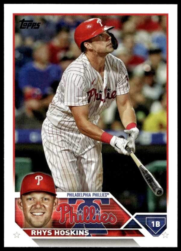 2023 Topps Series 1 Rhys Hoskins #221 (Front)