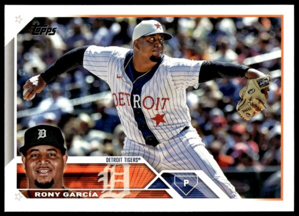 2023 Topps Series 1 Rony Garcia #231 (Front)