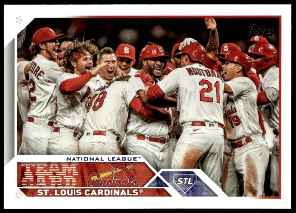 2023 Topps Series 1 St. Louis Cardinals Team Card #234 (Front)