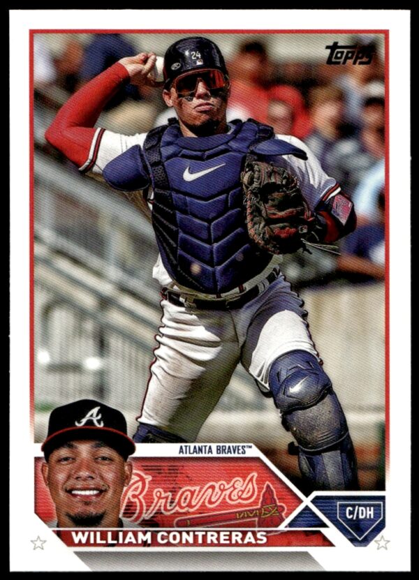 2023 Topps Series 1 William Contreras #68 (Front)