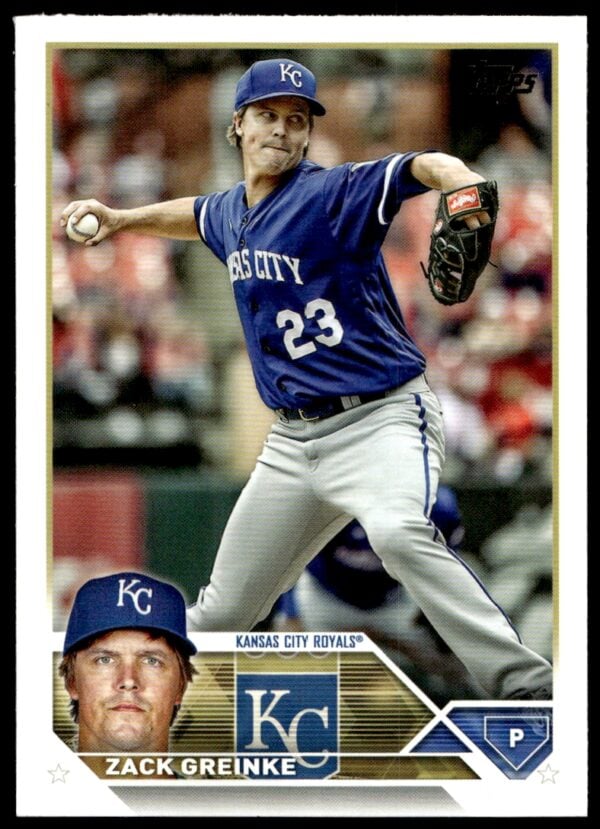 2023 Topps Series 1 Zack Greinke #420 (Front)