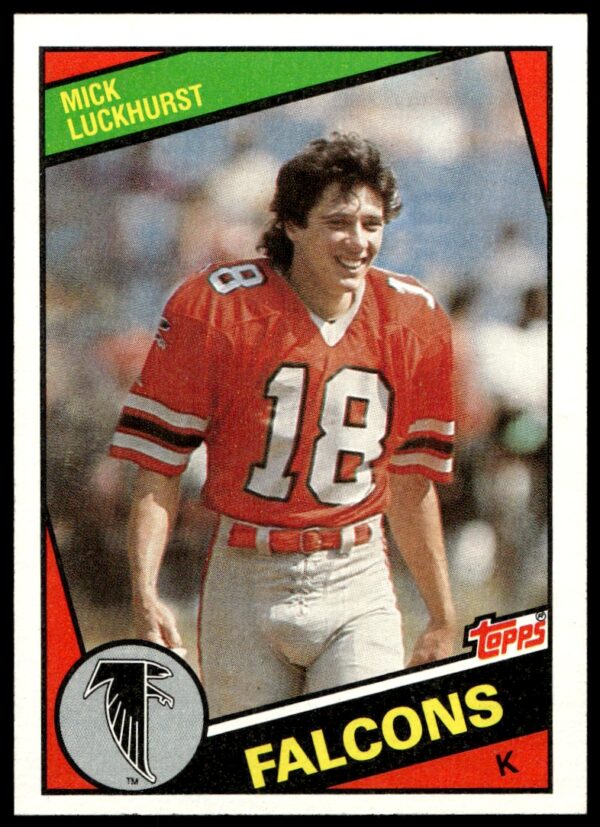 1984 Topps Mick Luckhurst #217 (Front)