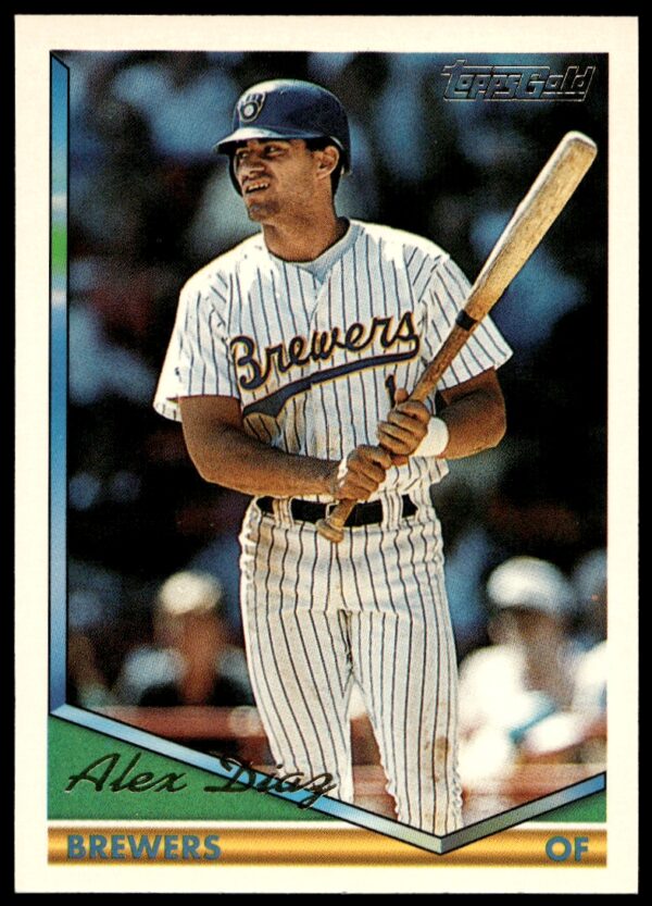 1994 Topps Gold Alex Diaz #519 (Front)