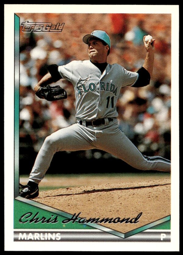 1994 Topps Gold Chris Hammond #189 (Front)