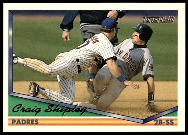 1994 Topps Gold Craig Shipley #184 (Front)