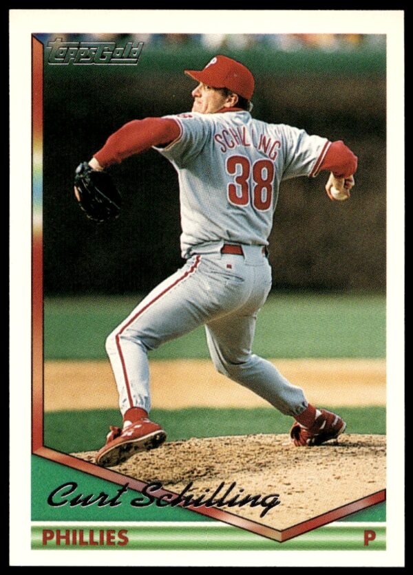 1994 Topps Gold Curt Schilling #142 (Front)