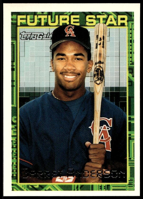 1994 Topps Gold Garret Anderson #84 (Front)