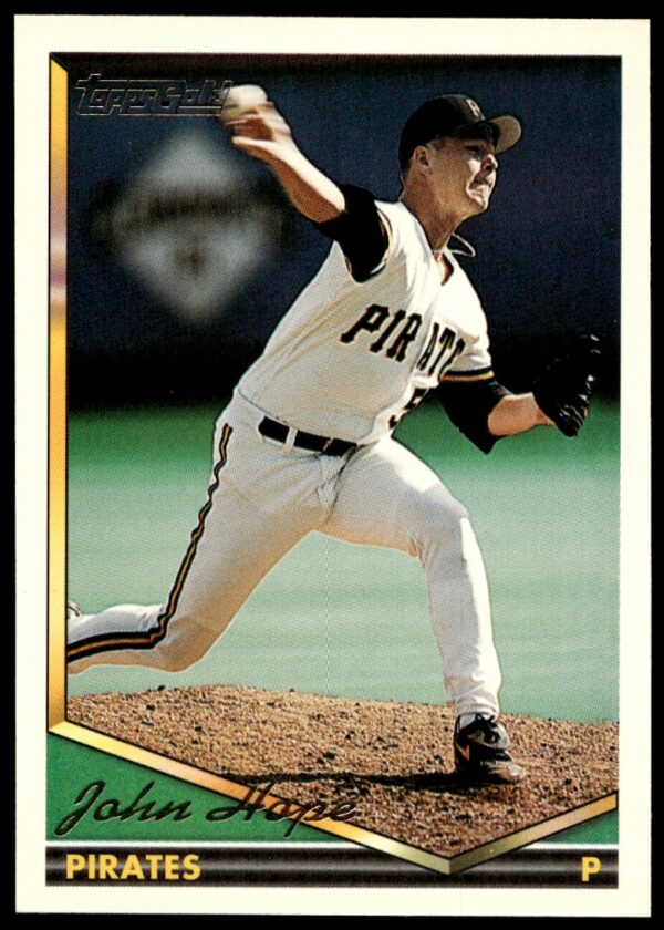 1994 Topps Gold John Hope #491 (Front)