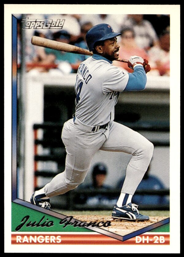 1994 Topps Gold Julio Franco #260 (Front)