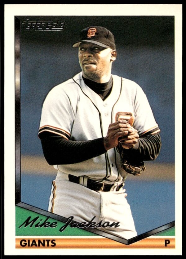 1994 Topps Gold Mike Jackson #58 (Front)