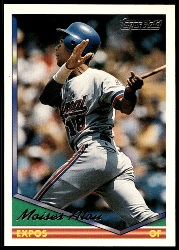 1994 Topps Gold Moises Alou #50 (Front)