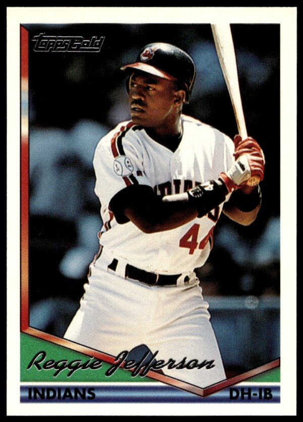 1994 Topps Gold Reggie Jefferson #121 (Front)