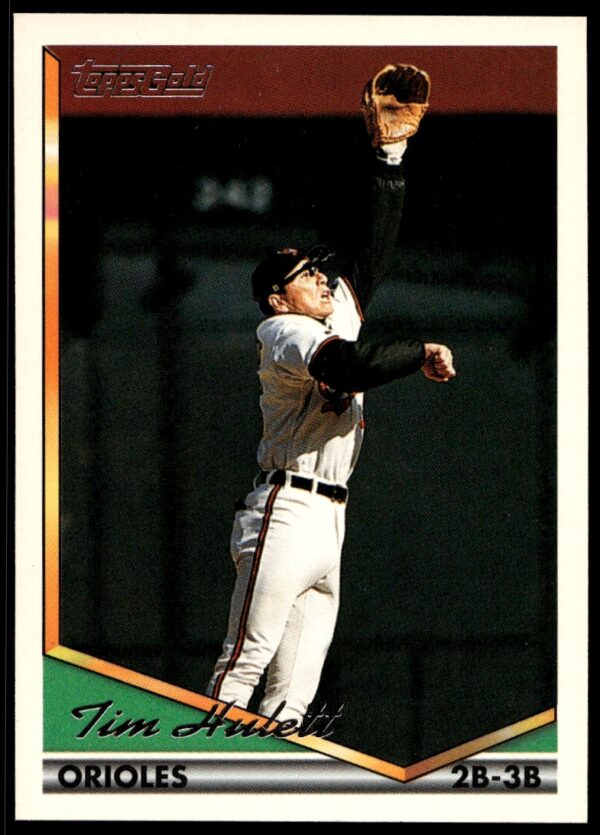 1994 Topps Gold Tim Hulett #32 (Front)