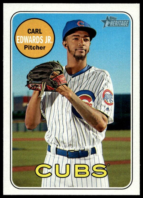 2018 Topps Heritage Carl Edwards Jr. #264 (Front)