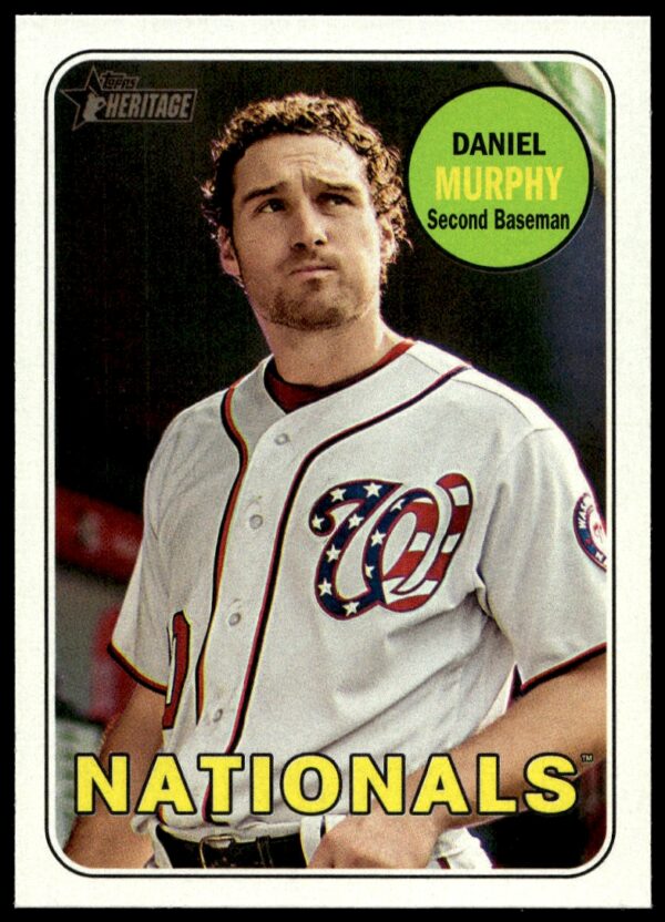 2018 Topps Heritage Daniel Murphy #326 (Front)