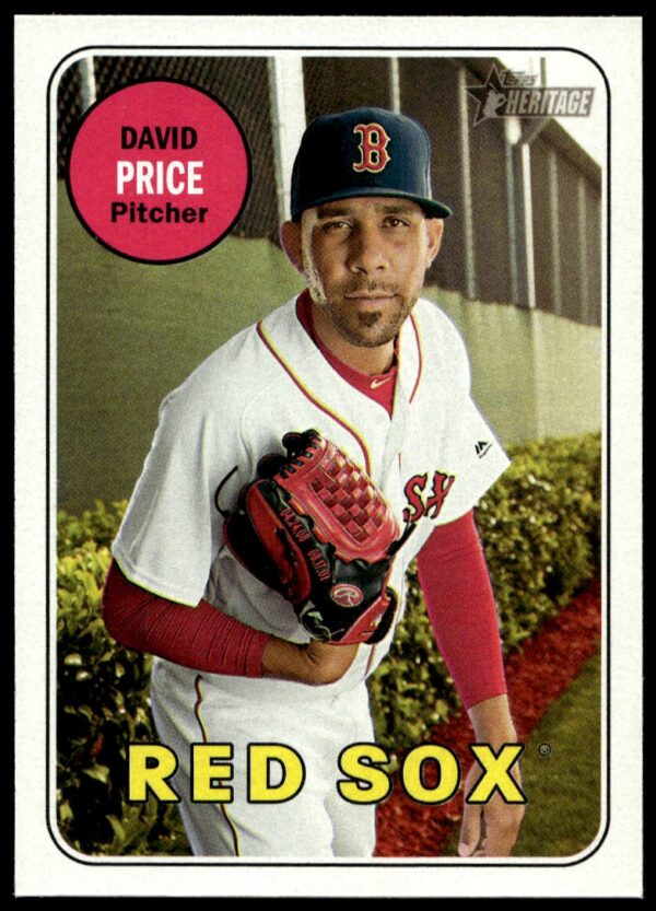 2018 Topps Heritage David Price #324 (Front)