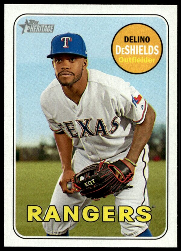 2018 Topps Heritage Delino DeShields #227 (Front)