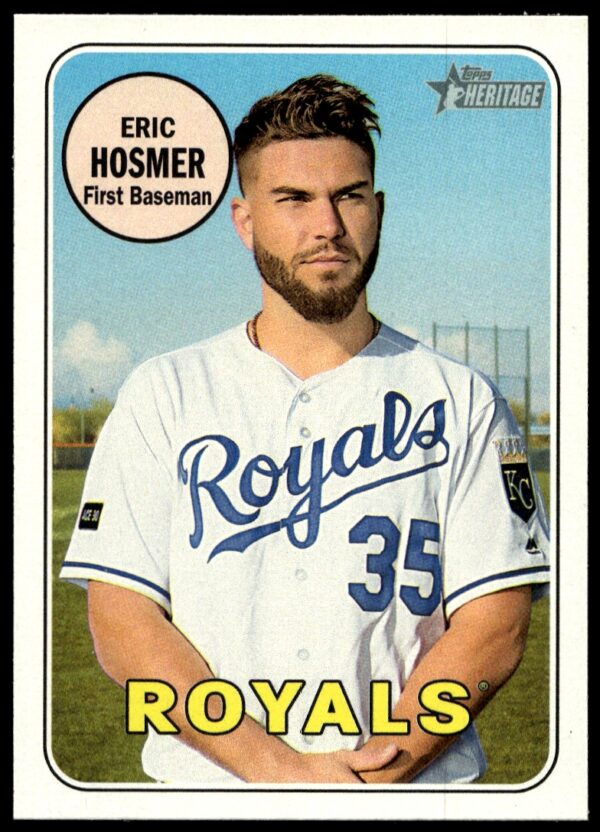 2018 Topps Heritage Eric Hosmer #71 (Front)