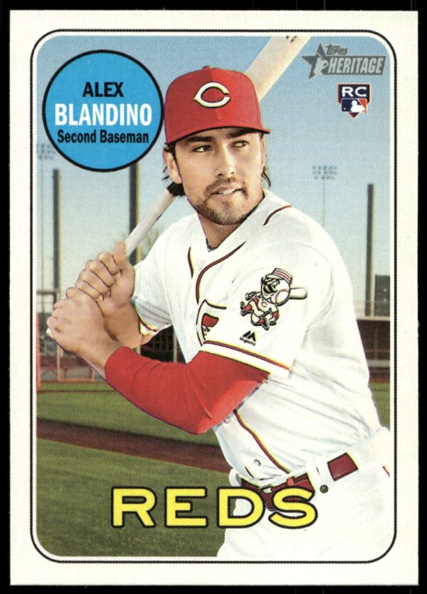 2018 Topps Heritage High Number Alex Blandino #509 (Front)